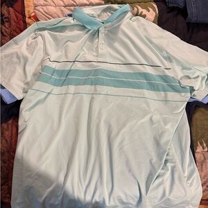 2 Under Armour  Blue Polo Shirts